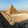 The view from the TOP of the Great Pyramid: Illicit photos taken by tourists who secretly climbed wonder of the world at night