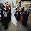 The tunnel of love: Egyptian bride smuggled into Gaza via undergound passageway to marry her Palestinian groom