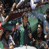 Pakistan's Imran Khan injured in fall at election rally