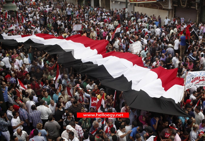 Millions flood Egypt's streets to demand Mursi quit