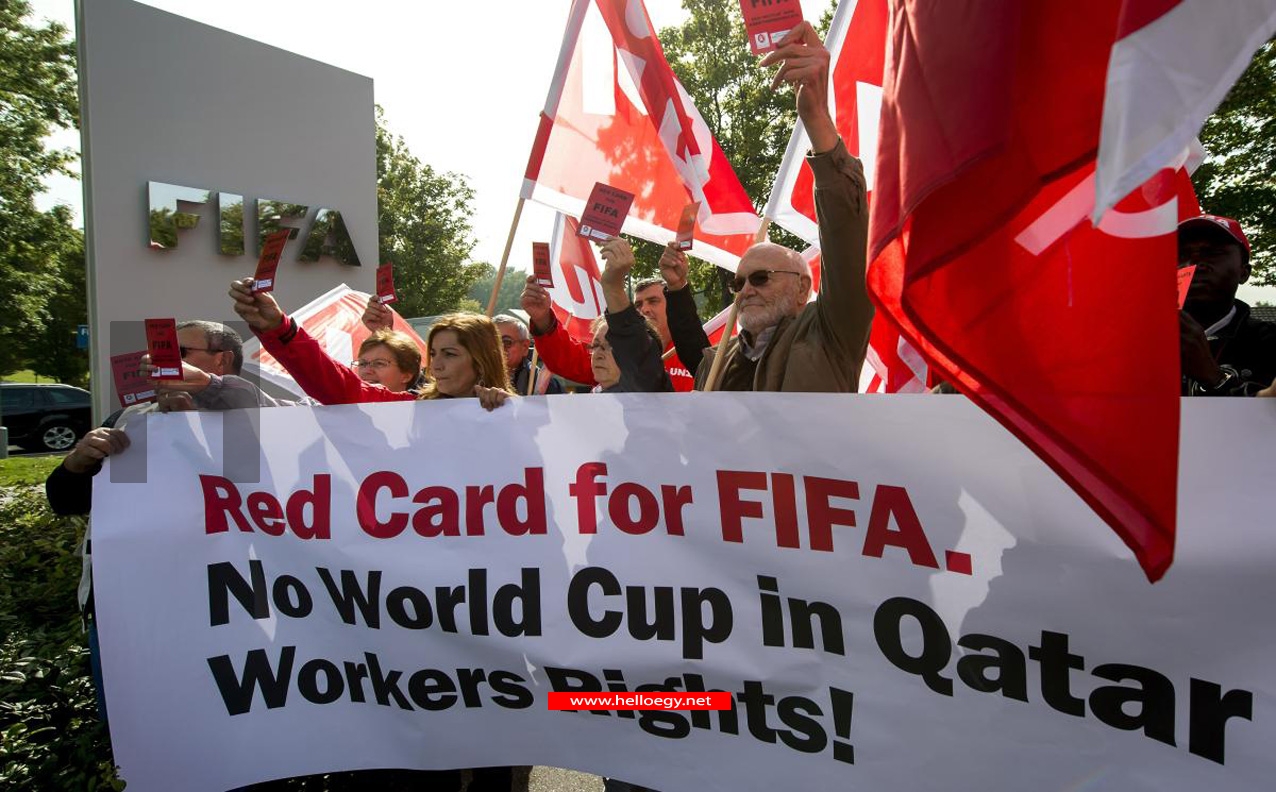  Mirror : Qatar accused of working 1,200 people to death in £39billion building bonanza for 2022 World Cup