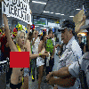 Activists protest topless against sex tourism